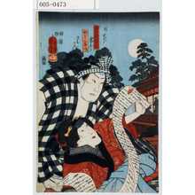 Utagawa Kuniyoshi: 「油やおこん」「料理人喜介」 - Waseda University Theatre Museum