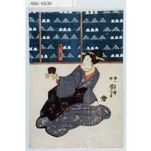 Utagawa Kuniyoshi: 「お房」 - Waseda University Theatre Museum