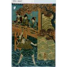 Utagawa Kuniyoshi, 歌川国芳 (国芳)による浮世絵「「こし元」」