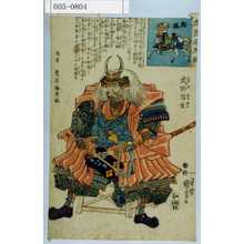 Utagawa Kuniyoshi: 「武英名馬競」「☆桜」「武田信玄」 - Waseda University Theatre Museum