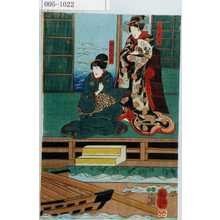 Utagawa Kuniyoshi: 「みゆき」「母おつね」 - Waseda University Theatre Museum