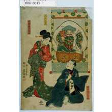 Utagawa Kunisada: 「大こく天」「やほ大じん」「大津絵の昔女」 - Waseda University Theatre Museum