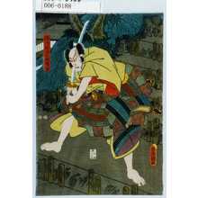 Utagawa Toyokuni III, 歌川豊国〈3〉 (豊国〈3〉)による浮世絵「「梅津掃部之進国祐」」