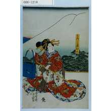 Utagawa Toyokuni III, 歌川豊国〈3〉 (豊国〈3〉)による浮世絵「「うつしゑひめ」」