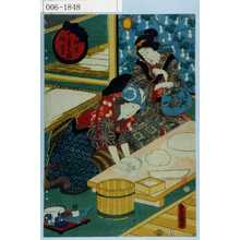 Utagawa Kunisada: 「師走 十二月の内 餅つき」 - Waseda University Theatre Museum