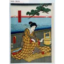 Japanese Print "「城木屋娘お駒」" by Utagawa Toyokuni III, 歌川豊国〈3〉 (豊国〈3〉)