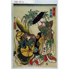 Utagawa Kunisada: 「藤娘」「瓢箪鯰」 - Waseda University Theatre Museum