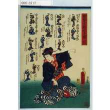 Utagawa Kunisada: 「獨稽古端唄手踊 ほれたがむりか」 - Waseda University Theatre Museum