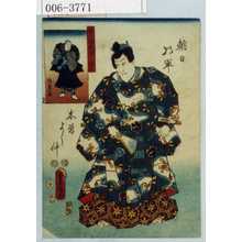 Utagawa Kunisada: 「国尽倭名誉 越中」「朝日将軍木曽よし仲」 - Waseda University Theatre Museum