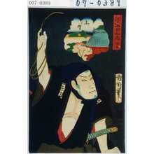 Toyohara Kunichika: 「江戸名所合之内 腕助」 - Waseda University Theatre Museum