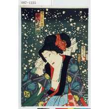 Japanese Print "「焼がねお熊 中村芝翫」" by Toyohara Kunichika, 豊原国周 (国周)