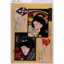 Toyohara Kunichika: 「三拾六句撰」「局岩藤」「召仕はつ」 - Waseda University Theatre Museum