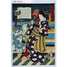 Utagawa Kunisada II: 「当世五歌妓」「猿若町のお田の」「落語家鴈馬」 - Waseda University Theatre Museum