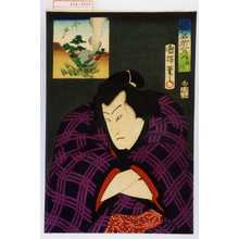 Utagawa Kuniteru: 「江戸名所合乃内 十一 稲川」 - Waseda University Theatre Museum