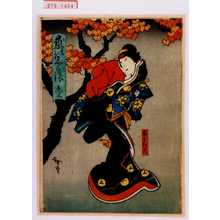 Utagawa Hirosada: 「恋のしら浪 巻ノ二」「奥方松がへ」 - Waseda University Theatre Museum