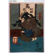 Utagawa Kuniyoshi: 「加古川本蔵」 - Waseda University Theatre Museum