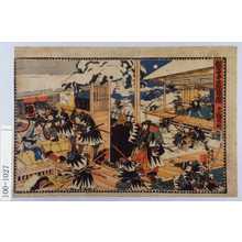 Utagawa Kunisada: 「仮名手本忠臣蔵 十一段目前」 - Waseda University Theatre Museum