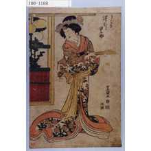 Utagawa Toyokuni I: 「らんの方 沢むら田之助」 - Waseda University Theatre Museum