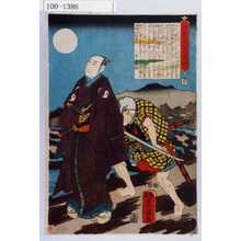Utagawa Kunisada: 「誠忠大星一代話 二十」 - Waseda University Theatre Museum