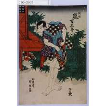 Estampe japonaise "「閉坊 嵐吉三郎」" par Utagawa Kunisada, 歌川国貞 (国貞〈1〉)