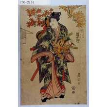 Utagawa Toyokuni I: 「市川団十郎」 - Waseda University Theatre Museum