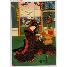 Utagawa Kunisada: 「杉酒屋娘おみわ」 - Waseda University Theatre Museum