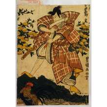 Utagawa Toyokuni I: 「 松本幸四郎」 - Waseda University Theatre Museum