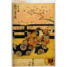 Utagawa Toyokuni I: 「忠のぶ 瀬川菊之丞」 - Waseda University Theatre Museum