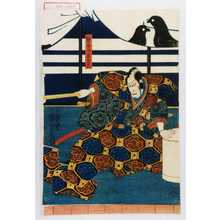 Utagawa Kuniyoshi: 「熊谷治郎直実」 - Waseda University Theatre Museum