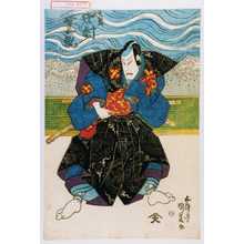 Utagawa Kunisada: 「実盛 中村芝翫」 - Waseda University Theatre Museum