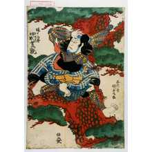 Utagawa Kunisada: 「樋口ノ次郎 中村芝翫」 - Waseda University Theatre Museum