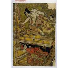 歌川国貞: 「市川団十郎」「小性 坂東又次郎」「岩井半四郎」 - 演劇博物館デジタル