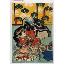 Utagawa Kunisada: 「大仁坊」「梅かへ姫」 - Waseda University Theatre Museum