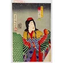 Toyohara Kunichika: 「娘おさん 沢村源之助」 - Waseda University Theatre Museum