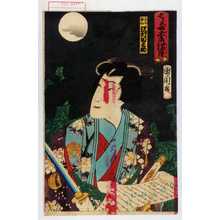 豊原国周: 「はしだ土手の満月」「しらぬい 沢村田之助」 - 演劇博物館デジタル