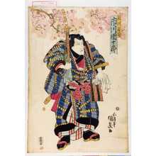 Utagawa Kunisada, 歌川国貞 (国貞〈1〉)による浮世絵「「絹川谷蔵 市川団十郎」」