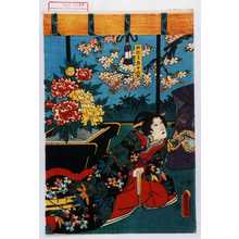 Utagawa Toyokuni III, 歌川豊国〈3〉 (豊国〈3〉)による浮世絵「「めのと五十嵐」」