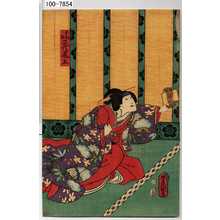 Utagawa Toyokuni III, 歌川豊国〈3〉 (豊国〈3〉)创作的日本版画《「お初改二代尾上」》