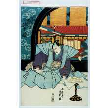 Utagawa Kunisada, 歌川国貞 (国貞〈1〉)による浮世絵「「狩野源左衛門 市川海老蔵」」