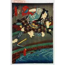 Utagawa Toyokuni III, 歌川豊国〈3〉 (豊国〈3〉)による浮世絵「「絹川与右衛門」」