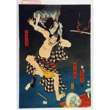 Utagawa Kunisada: 「現西坊」「小平次亡霊」 - Waseda University Theatre Museum