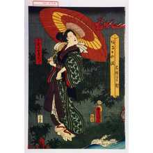 Utagawa Kunisada: 「小平次女房おつか」 - Waseda University Theatre Museum