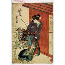 Utagawa Kunisada, 歌川国貞 (国貞〈1〉)による浮世絵「「くずの葉狐 瀬川菊之丞」」