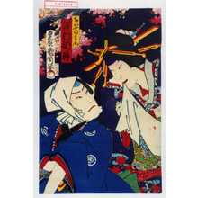 Toyohara Kunichika: 「けいせい高尾 沢村訥升」 - Waseda University Theatre Museum