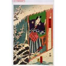 Utagawa Toyokuni III, 歌川豊国〈3〉 (豊国〈3〉)による浮世絵「「佐々木桂之助」」