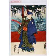 Utagawa Kunisada, 歌川国貞 (国貞〈1〉)による浮世絵「「紫大尽 中村歌右衛門」」