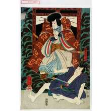 Japanese Print "「犬山道節忠知」「網干左母次郎」" by Utagawa Kuniyoshi, 歌川国芳 (国芳)