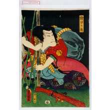 Japanischer Druck "「捨わか丸」" von Utagawa Toyokuni III, 歌川豊国〈3〉 (豊国〈3〉)