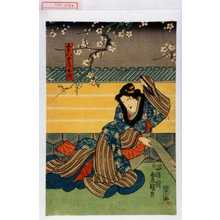 Utagawa Toyokuni III, 歌川豊国〈3〉 (豊国〈3〉)による浮世絵「「五右衛門女房お瀧」」