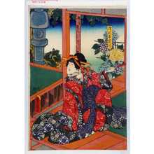 Utagawa Toyokuni III, 歌川豊国〈3〉 (豊国〈3〉)による浮世絵「「浅沢屋岸川」」